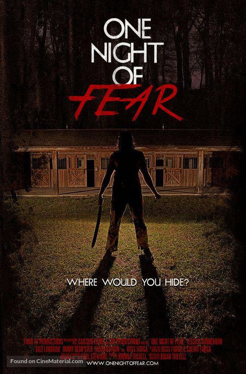 One Night of Fear - Movie Poster