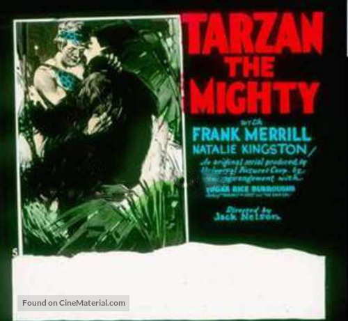 Tarzan the Mighty - poster
