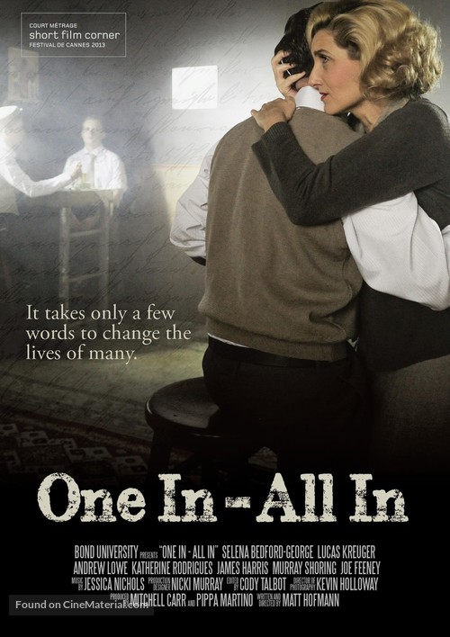 One in, All In - Movie Poster
