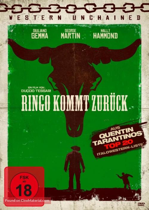 Il ritorno di Ringo - German DVD movie cover