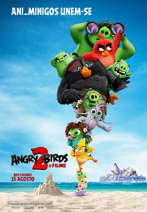 The Angry Birds Movie 2 - Portuguese Movie Poster