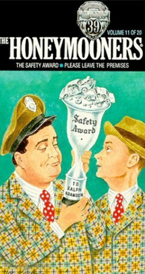 &quot;The Honeymooners&quot; - VHS movie cover