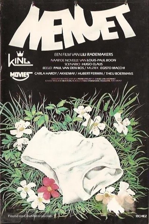 Menuet - Dutch Movie Poster