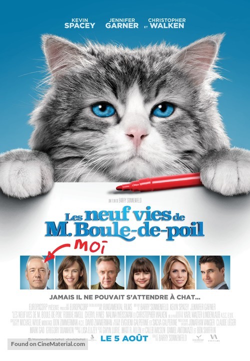 Nine Lives - Canadian Movie Poster