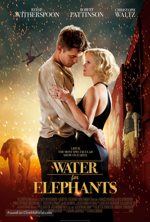 Water for Elephants - Danish Movie Poster