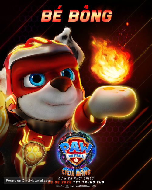 PAW Patrol: The Mighty Movie - Vietnamese Movie Poster