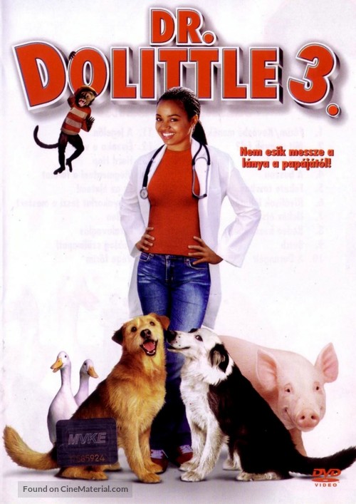 Dr Dolittle 3 - Hungarian Movie Cover