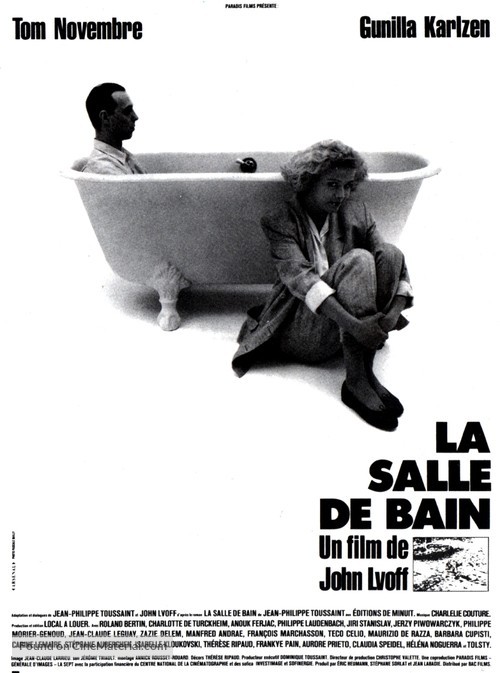 La salle de bain - French Movie Poster