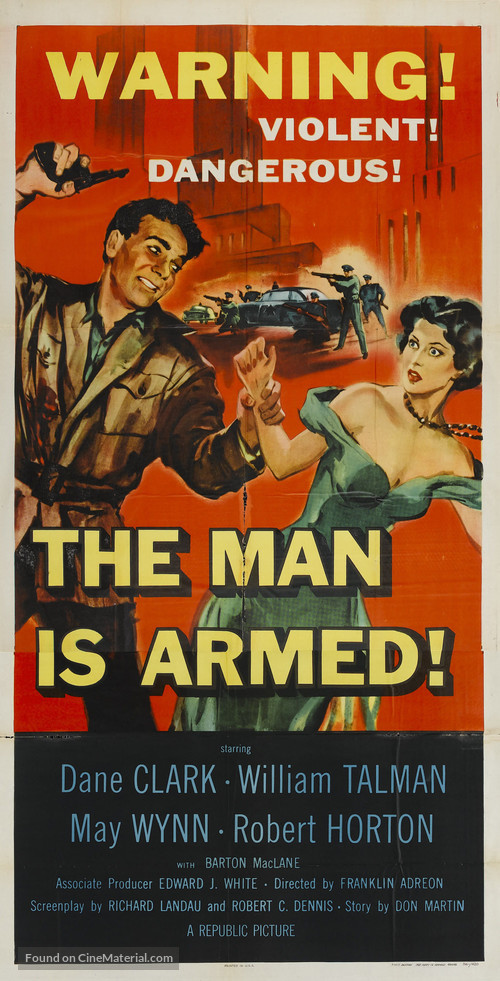 The Man Is Armed - Movie Poster