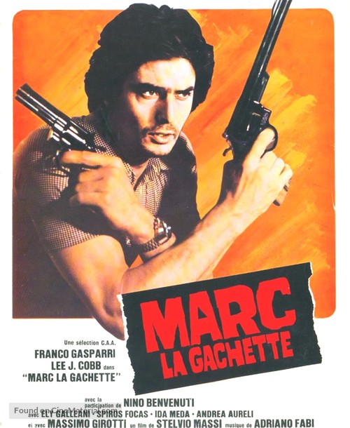 Mark il poliziotto spara per primo - French Movie Poster