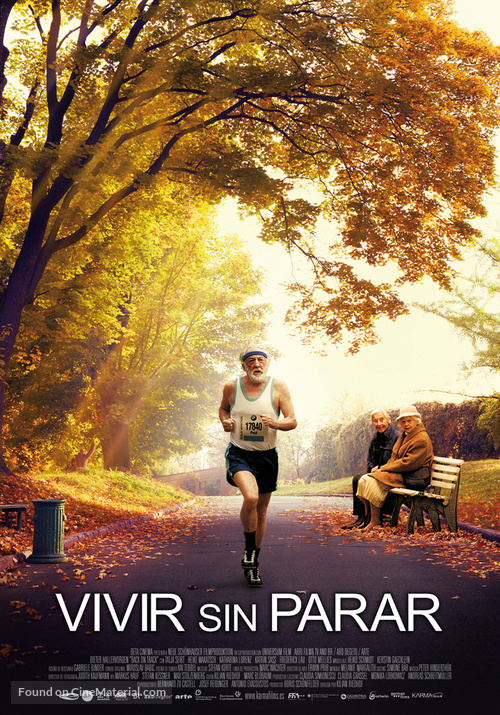 Sein letztes Rennen - Spanish Movie Poster