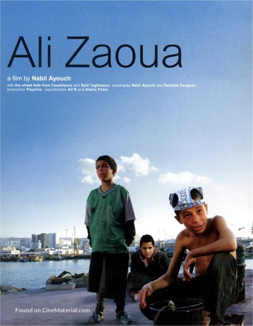 Ali Zaoua, prince de la rue - British Movie Poster