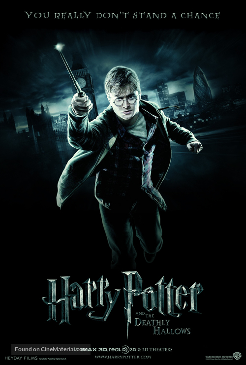 Harry Potter and the Deathly Hallows: Part I - Brazilian poster