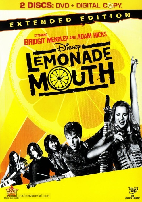 Lemonade Mouth - DVD movie cover