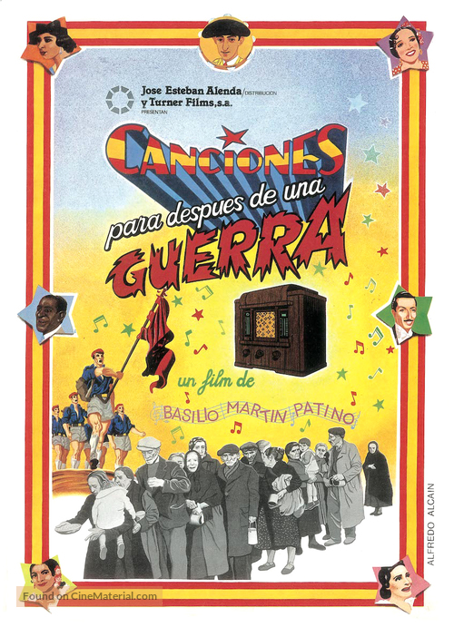 Canciones para despu&eacute;s de una guerra - Spanish Movie Poster