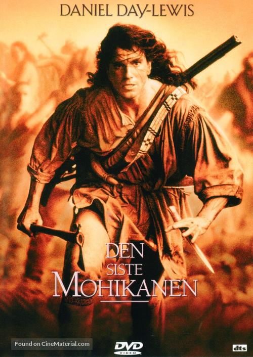 The Last of the Mohicans - Swedish DVD movie cover
