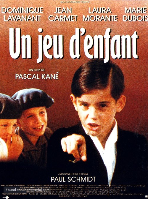 Un jeu d&#039;enfant - French Movie Poster