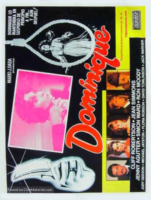 Dominique - Mexican Movie Poster