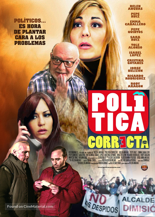 Pol&iacute;tica correcta - Spanish Movie Poster