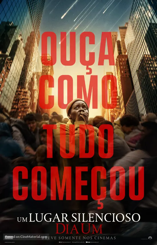 A Quiet Place: Day One - Brazilian Movie Poster