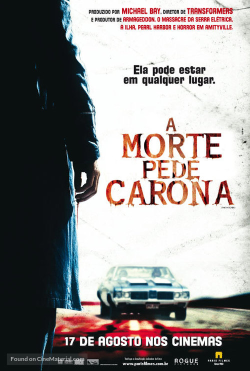 The Hitcher - Brazilian Movie Poster