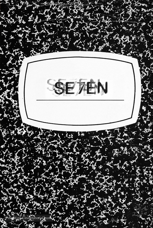 Se7en - DVD movie cover