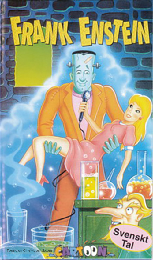 Frank Einstein - Swedish VHS movie cover