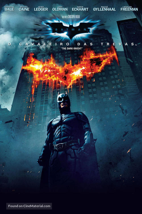 The Dark Knight - Brazilian Movie Cover