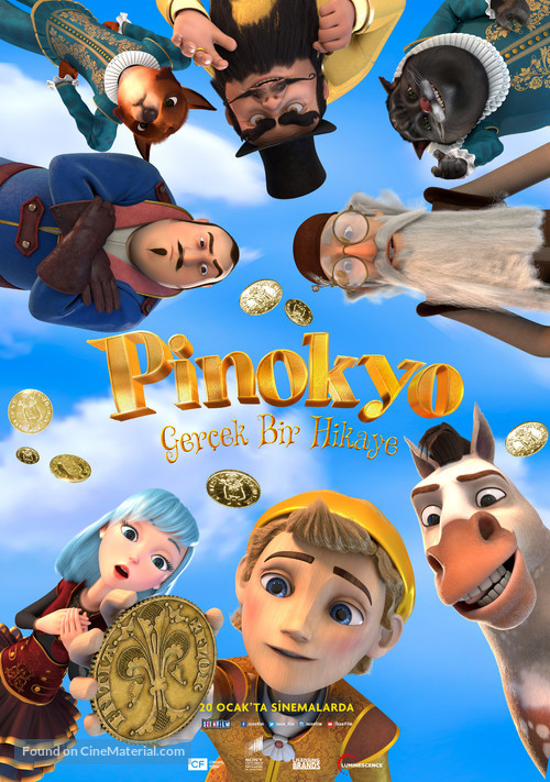 Pinocchio: A True Story - Turkish Movie Poster