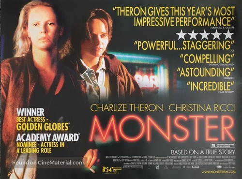 Monster - British Movie Poster