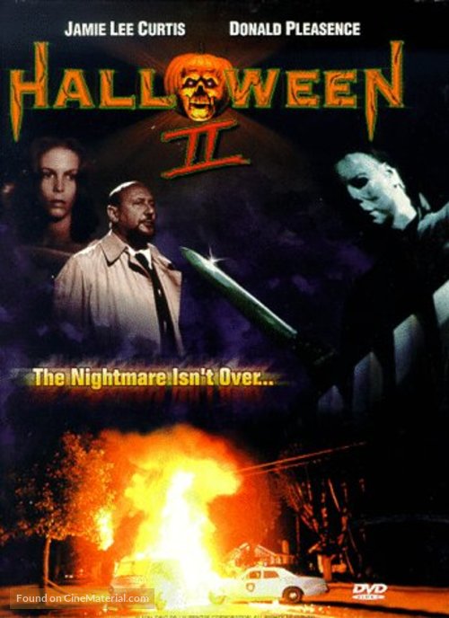 Halloween II - DVD movie cover