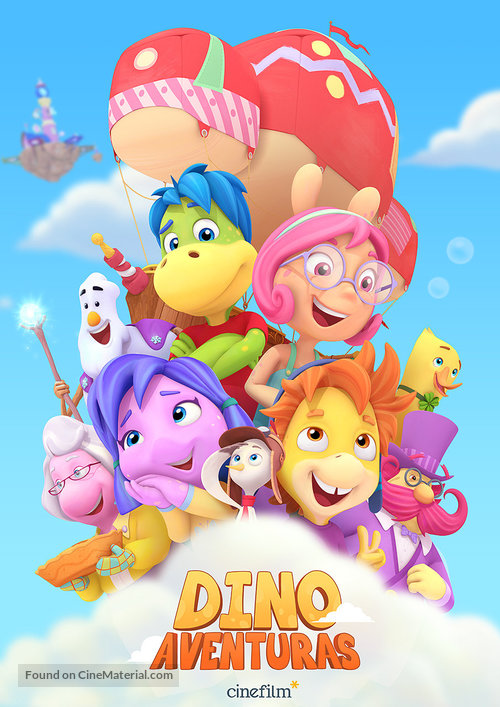 &quot;Dino Aventuras&quot; - Brazilian poster