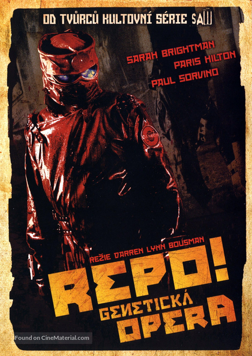 Repo! The Genetic Opera - Czech DVD movie cover