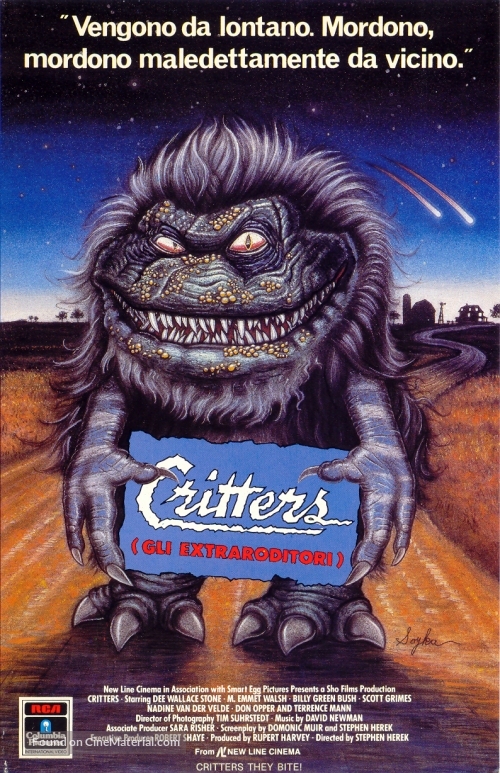 Critters - Italian Movie Poster