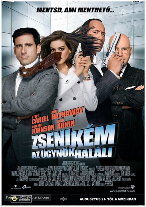 Get Smart - Hungarian Movie Poster