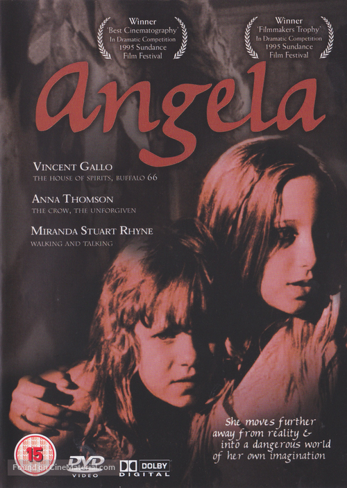 Angela - British DVD movie cover