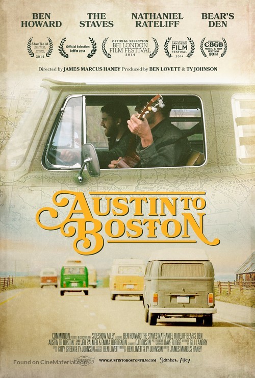 Austin to Boston - Movie Poster