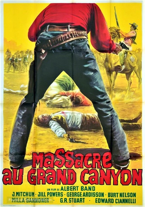 Massacro al Grande Canyon - French Movie Poster