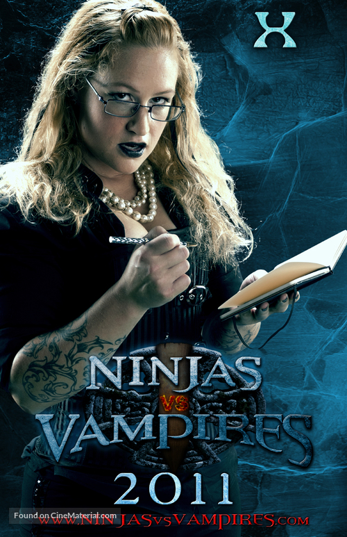 Ninjas vs. Vampires - Movie Poster