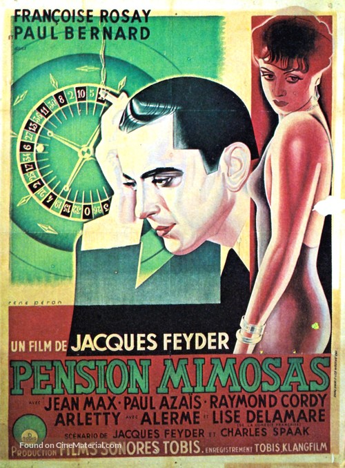Pension Mimosas - French Movie Poster