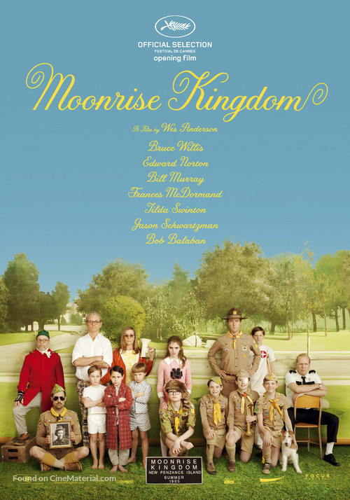 Moonrise Kingdom - Dutch Movie Poster