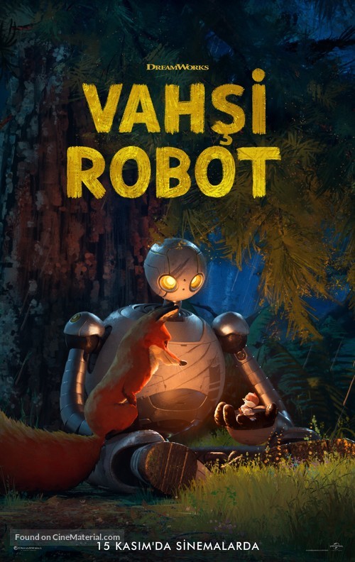 The Wild Robot - Turkish Movie Poster