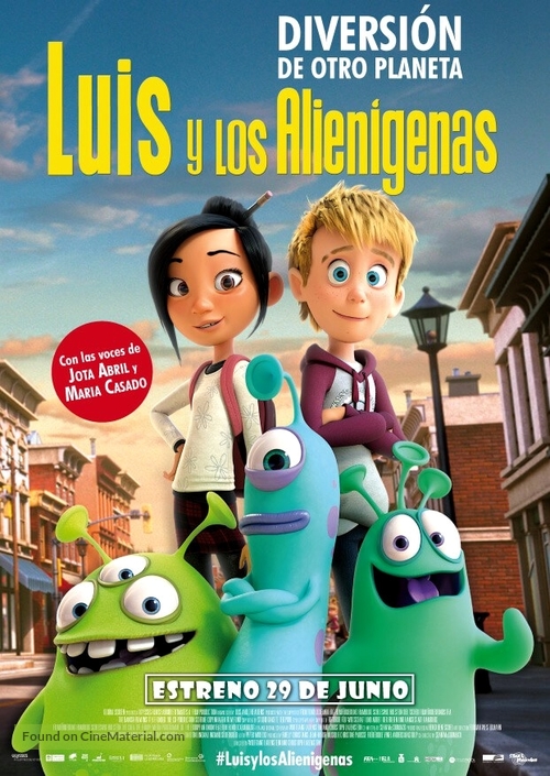 Luis &amp; the Aliens - Spanish Movie Poster