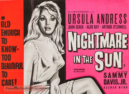 Nightmare in the Sun - British Movie Poster