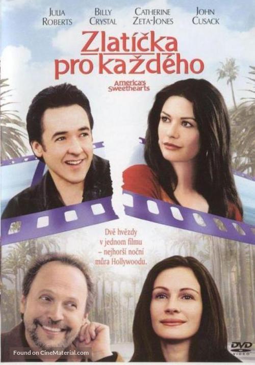 America&#039;s Sweethearts - Czech DVD movie cover