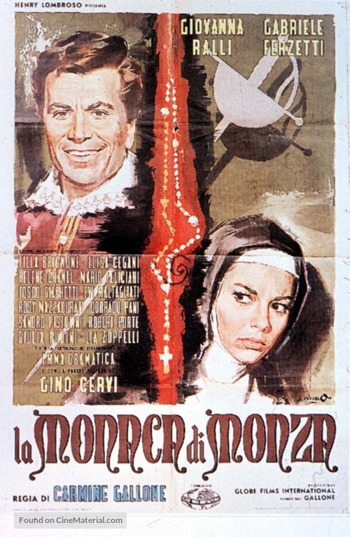 La monaca di Monza - Italian Movie Poster