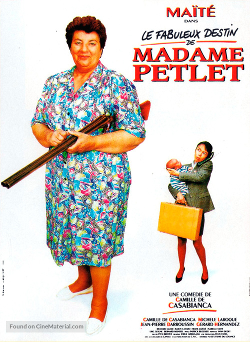 Le fabuleux destin de Madame Petlet - French Movie Poster