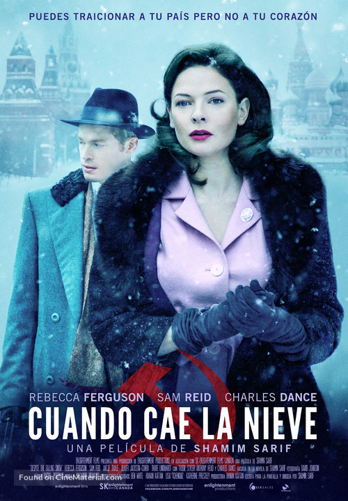 Despite the Falling Snow - Spanish Movie Poster