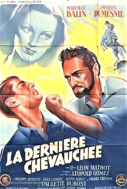 La Derni&egrave;re Chevauch&eacute;e - French Movie Poster