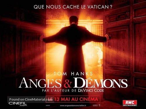 Angels &amp; Demons - French Movie Poster